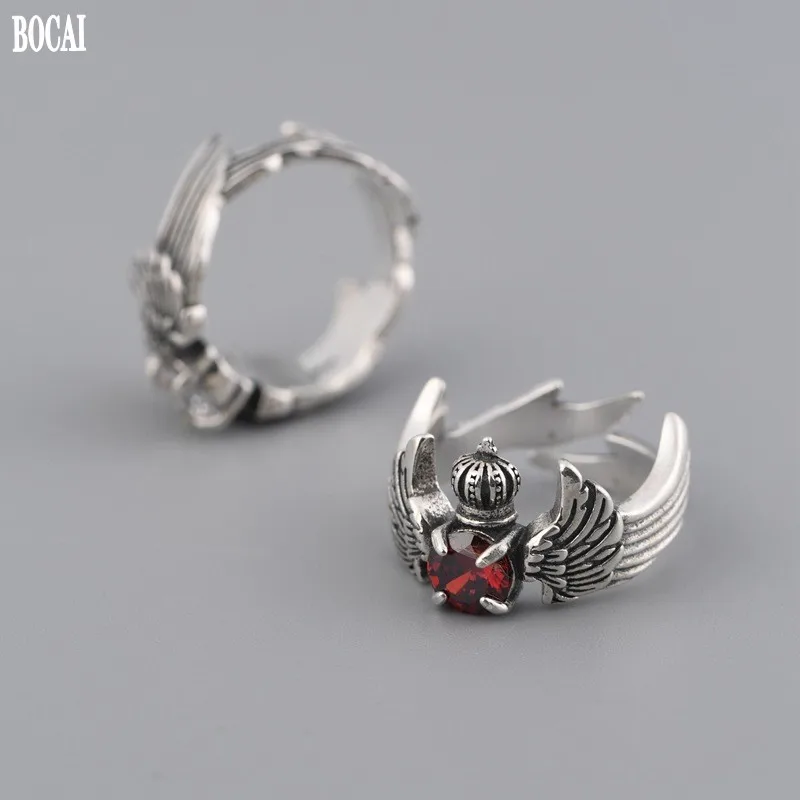 

Женское кольцо из серебра 2021 пробы, с короной и перьями