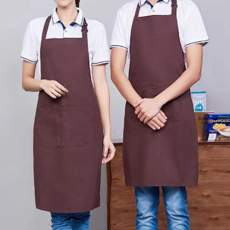 Кухонный Фартук водонепроницаемый и грязеотталкивающий регулируемый плечевой