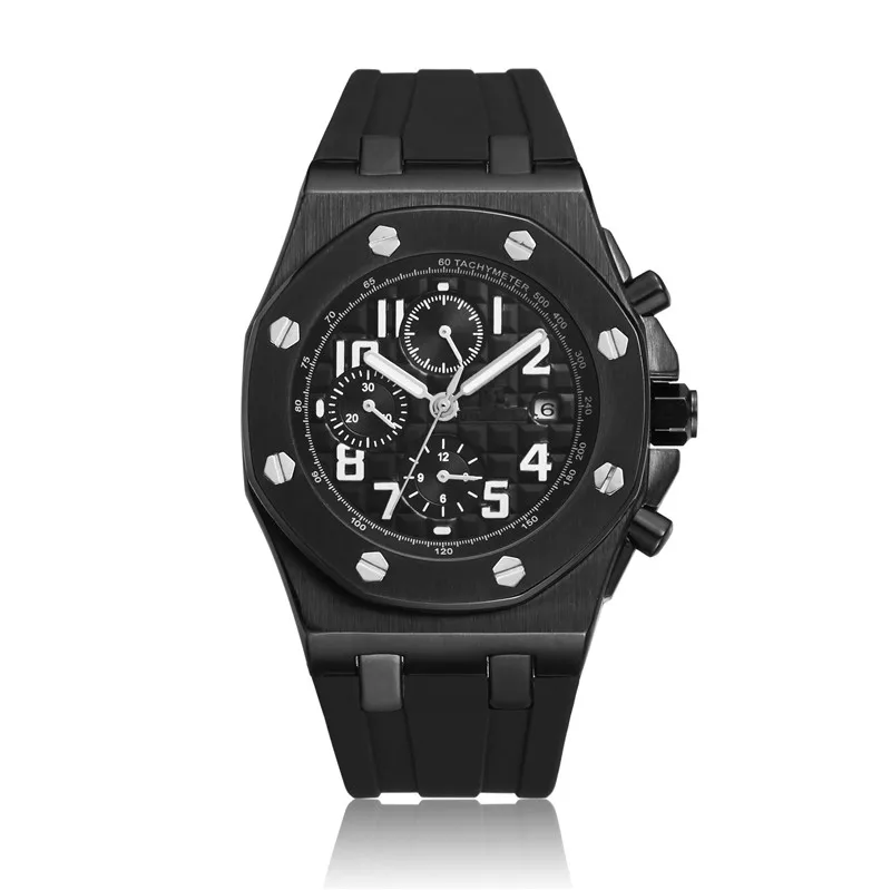 Роскошные брендовые Дизайнерские мужские часы Royal Oak, все циферблаты, автоматические механические часы, мужские спортивные наручные часы с хронографом