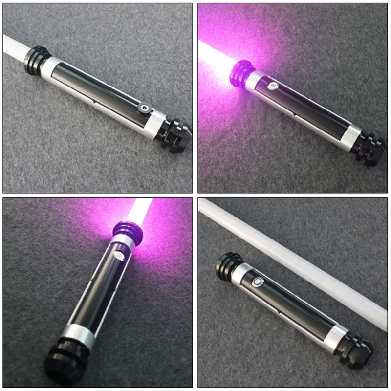 

115 CM 16 RGB Color Lightsaber Luminous Toys USB Recharging The Froce Cosplay Duel Metal Sword With Sound Effect Light Saber