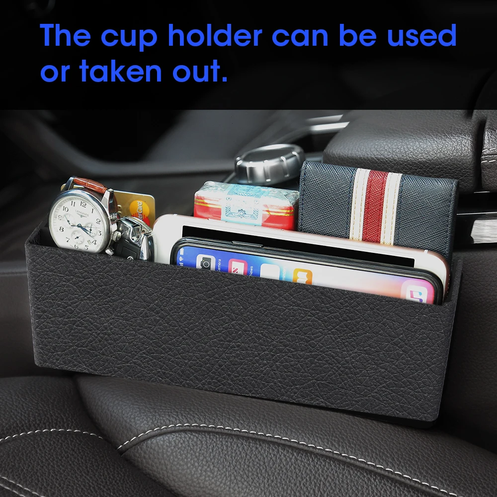 

Car Seat Gap Storage Box Car Multifunctional Sundries Storage And Sorting Box Leakproof Storage Box In The Car Car Accessories