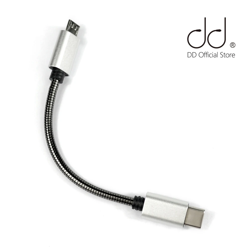 DD ddHiFi TC03 type-C к Micro USB аудио кабель для декодирования FiiO Q1II Q5 и других декодеров |