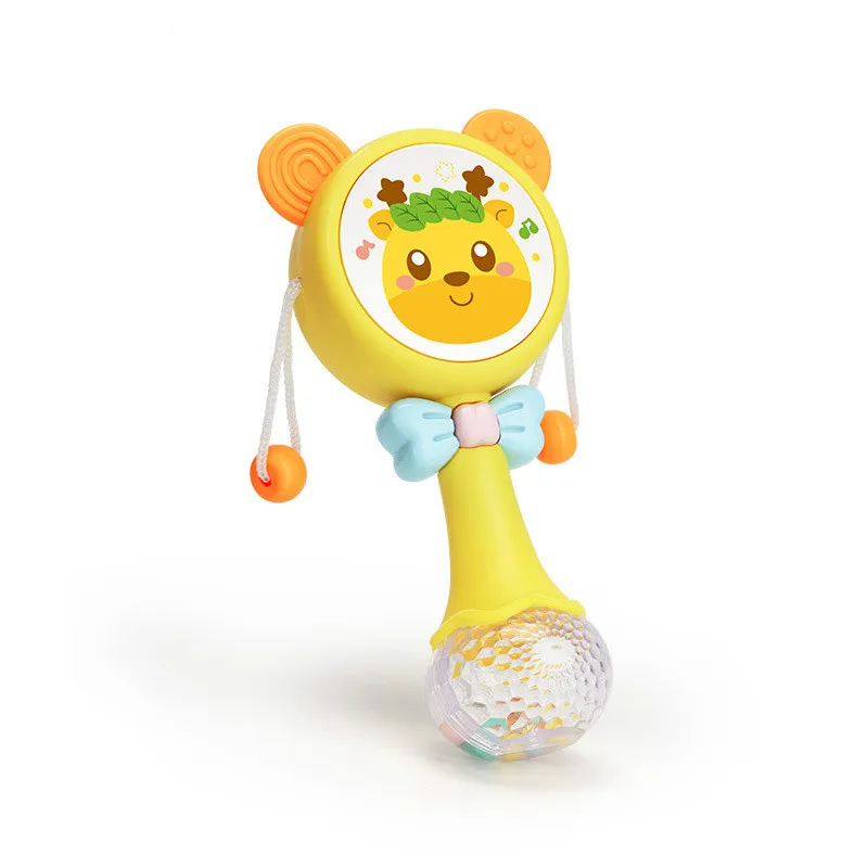 Детские игрушки От 0 до 1 года детские погремушки огни музыкальный молярная