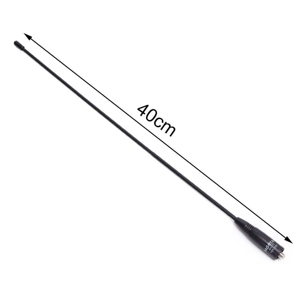 

NA-771 SMA-F Female Dual Band VHF/UHF 144/430MHz Soft UV-82 Talkie UV-5R Antenna For Baofeng NA771 BF-888S Walkie C2P1