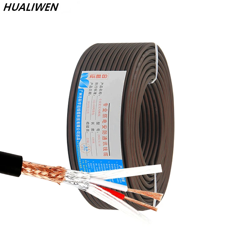 Микрофонный кабель в комплекте бескислородный медный микрофонный провод