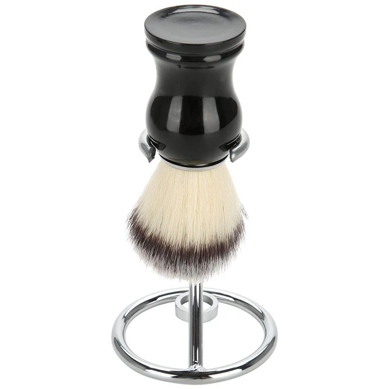

New Universal Shaving Brush Stand Simple Metal Safe Razor and Brush Holder Stand Shaver Kit Organizer for Men