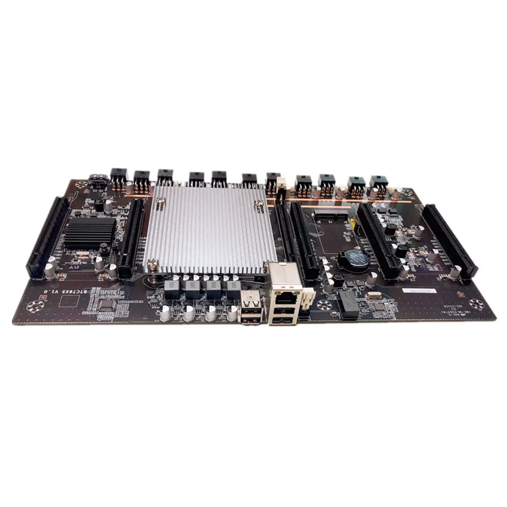 Новая семейная материнская плата для майнинга LGA 2011 разъем ЦП 5 PCIe PCI-E Express 3 0 X8