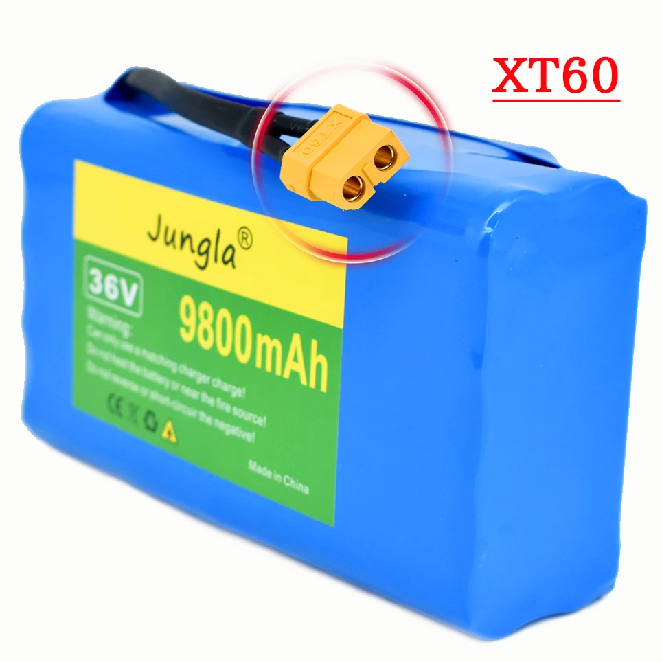 2021 100% новый 10s2p 36Vrechargeable батарея 9800 мА/ч 9.8Ah с одноконтурным напряжение Ховерборд