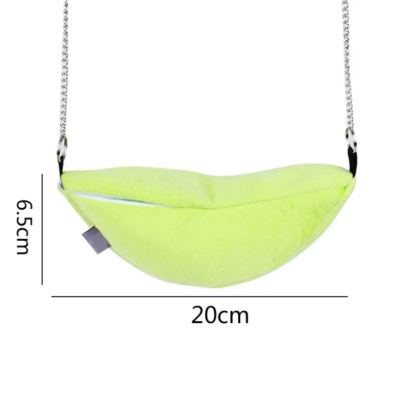 Дизайн банана подвеска для хомяка домик гамак маленькие животные хлопковая