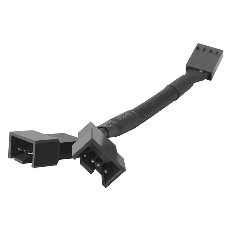 CB Y4P 4 контактный PWM Y образный сплиттер кабель вентилятора 1x4pin на 2x4pin расширения