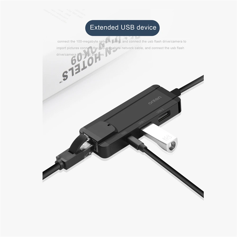 Ethernet конвертер адаптер 4 в 1 usb 3,0 концентратор для IOS в RJ45 LAN проводной сети для IPhone/iPad все серии с PD зарядки