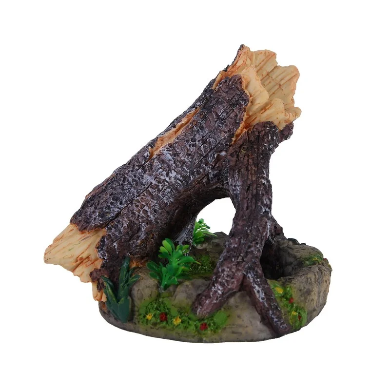 

Fish Tank Decor Resin Tree House/Imitation Root Aquarium Ornament Fish Tank Decoration Fish & Aquatic Pet Supplies