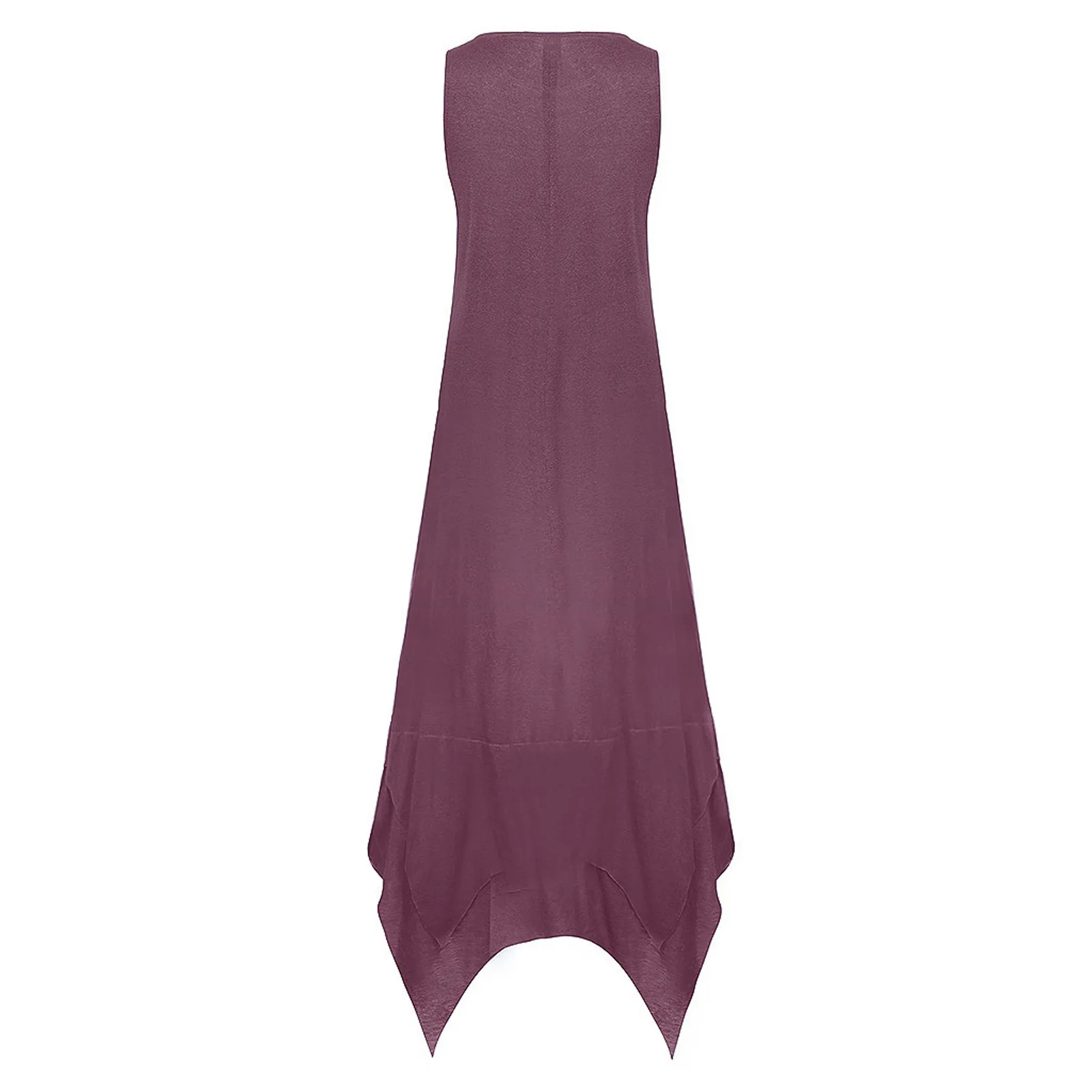 

Dresses For Summer Women's Fashion Printing Tank Top Dress Sleeveless O-neck Casual Dress
