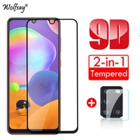 for samsung galaxy a31 glass for samsung a31 a41 a21 a51 glass tempered full glue screen camera protector film for samsung a31