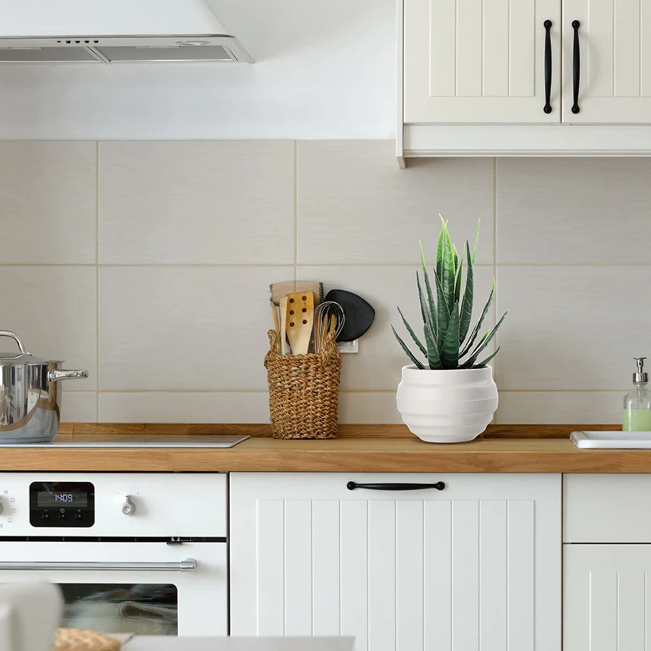 Мини Искусственные подделки растений суккуленты в горшке Маленькие