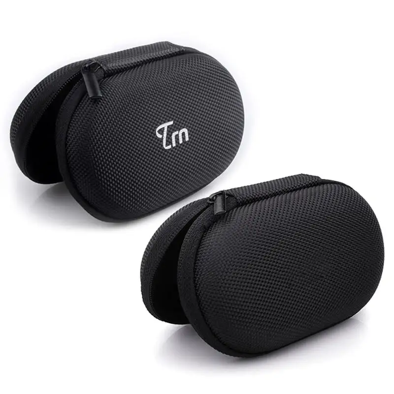 

Shockproof Oxford Cloth EVA Headset Bag Anti-fall Storage Box Earphone Case Data Cable Bluetooth Earphone Storage Bag