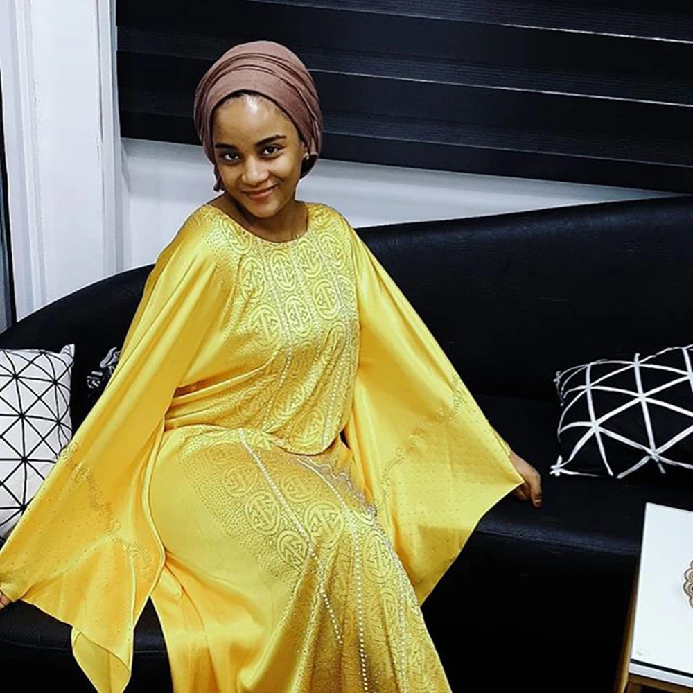 

Muslim Dress Women Abaya Dubai Maxi Robe Prints Design Batwing Sleeve Loose Islam Clothing Turkey Arabic Fashion