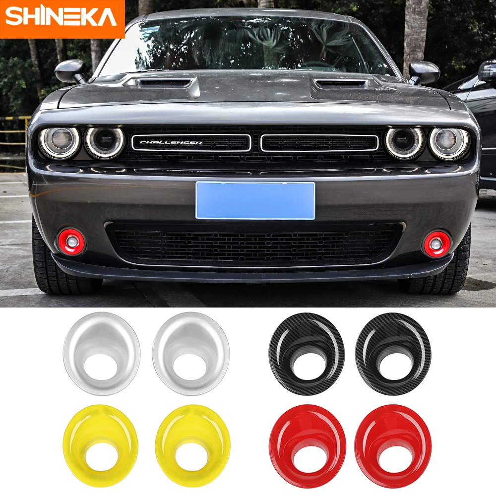 Колпаки для лампы SHINEKA Dodge Challenger автомобильный передний противотуманный