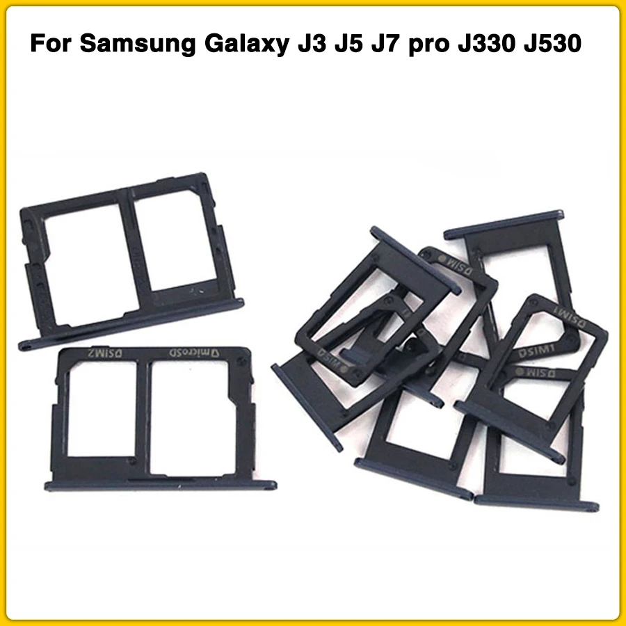 Лоток для SIM карты Samsung Galaxy J3 J5 J7 pro J330 J530 J730 J330F J530F J730F устройство чтения