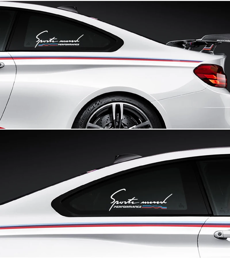 

2pcs Car Side Window Stickers Decals For BMW E28 E30 E34 E36 E39 E40 E53 E60 E61 E62 E70 E87 E90 E91 E92 E93 Car Accessories
