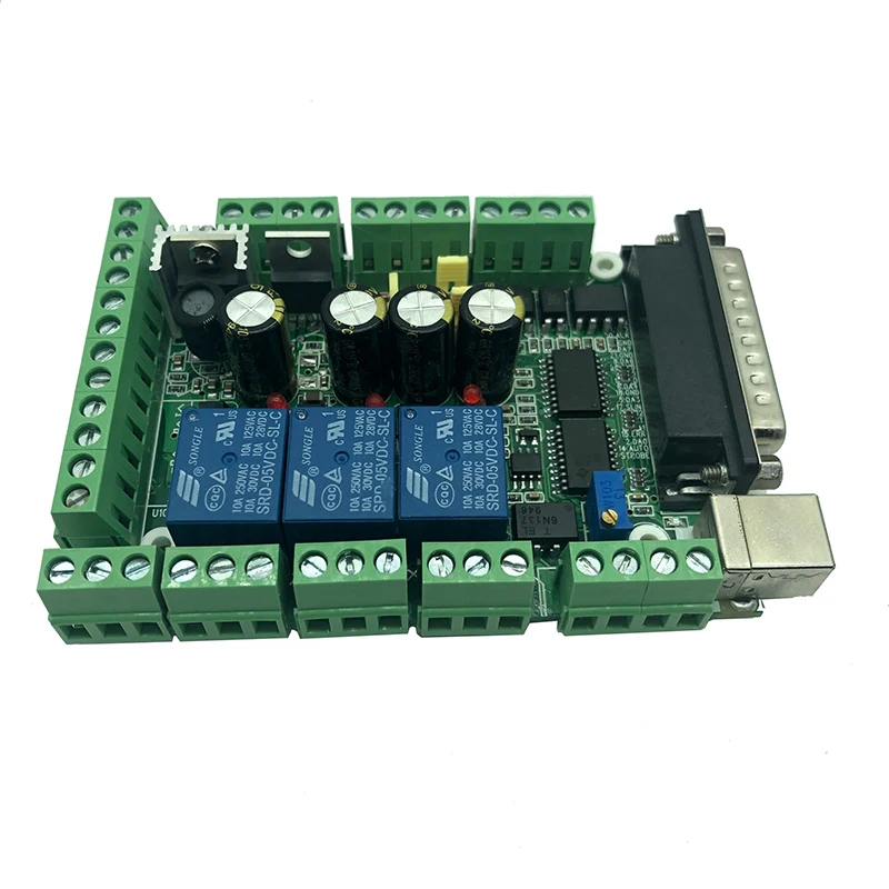 DIY гравировальный станок MACH3 USB CNC 6 осевой Интерфейс адаптер для коммутационной