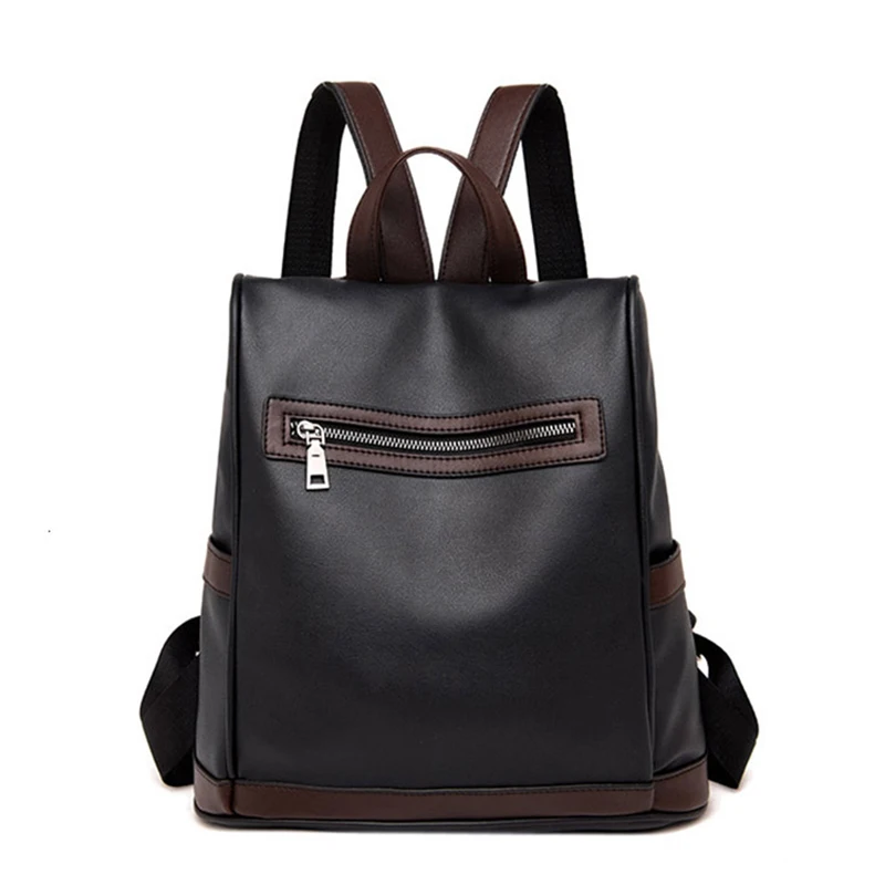 Vfemage новые кожаные сумки женские повседневные маленькие рюкзаки дизайнерские