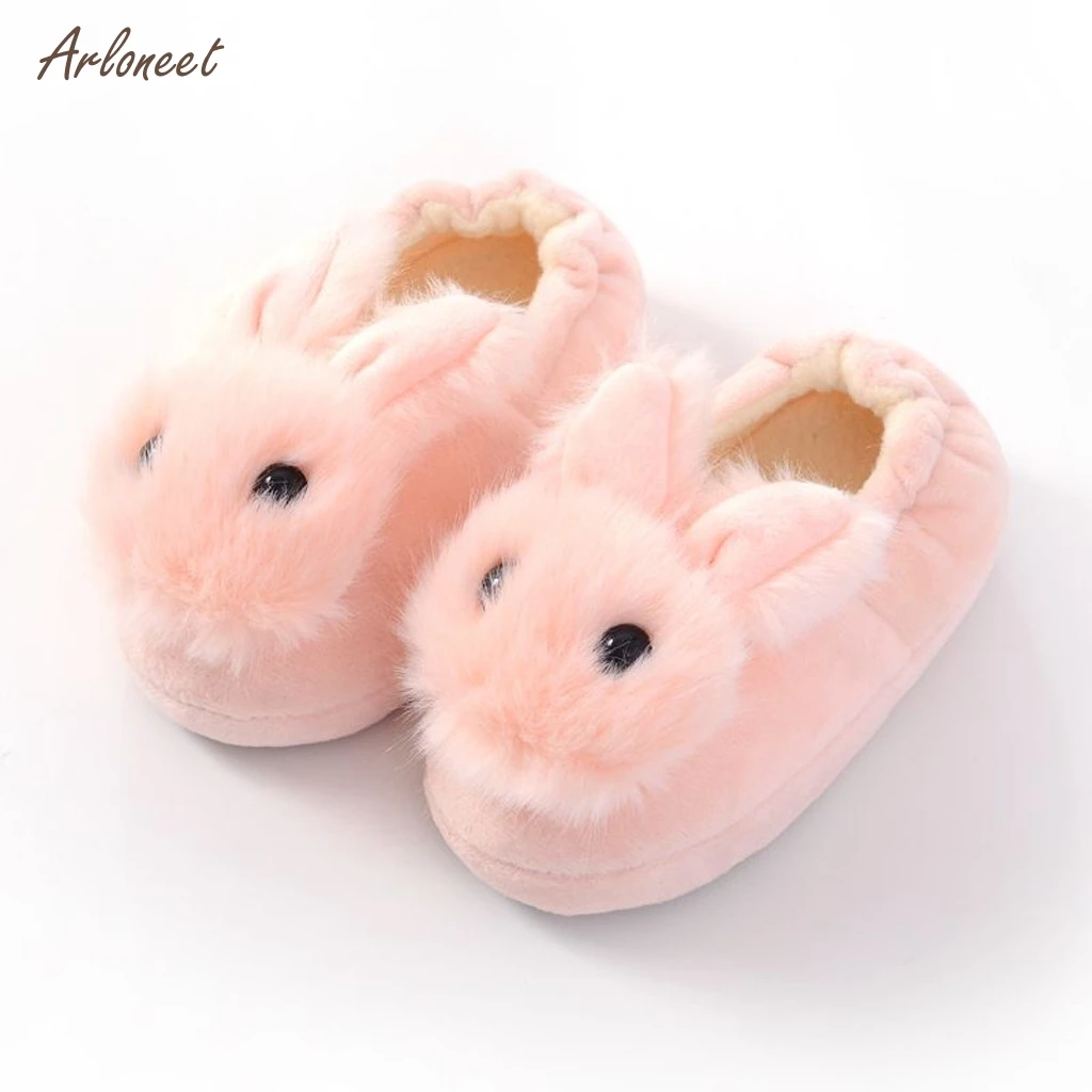 Детская Хлопковая обувь унисекс детские домашние тапочки для мальчиков и