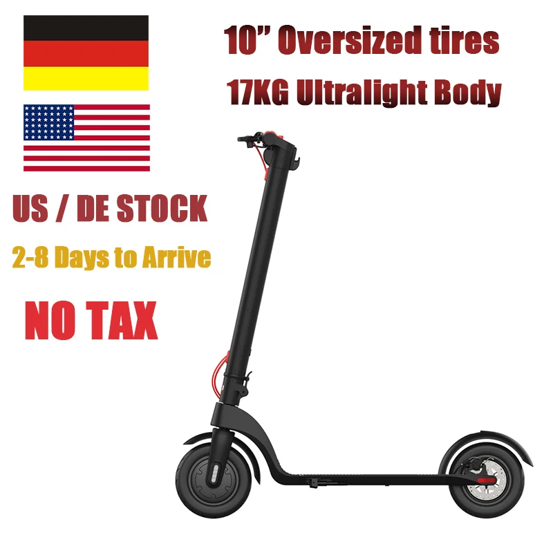 

X7PRO Electric Scooter 10 Inch Wheel 350W 36V 6.5AH 35KM/H Longboard E-scooter Balance Skateboard Road Escooter Folding Adult