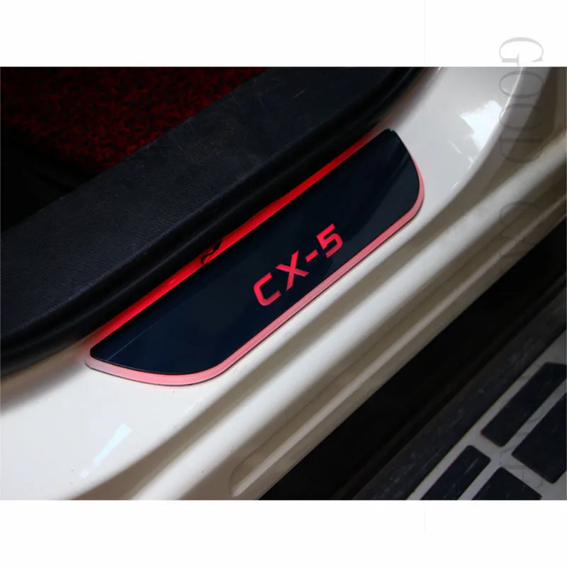 Тюнинг автомобилей Светодиодный накладки на пороги Накладка для Mazda CX 5 CX5 2017 2018