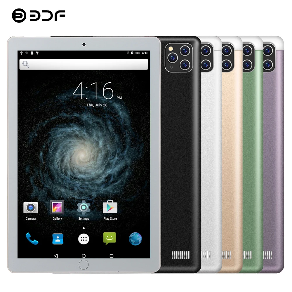 Планшет 3G на Android 10 1 четыре ядра экран 9 0 дюйма 2 Гб + 32 ГБ | Компьютеры и офис