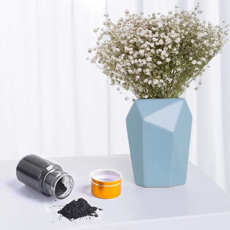 Пищевой порошок съедобный пищевой серого цвета для украшения шоколада торта