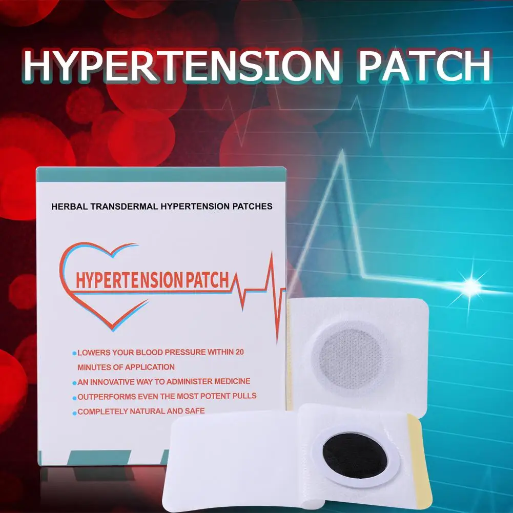 

14pcs/Box Hypertension Patch Herbal Medical Plaster Reduce Control High Blood Pressure For Blood Vessel Plaste