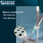 1 шт. паяльная флюсовая паста MECHANIC DT1, 3CC точечный проектор, распознавание лица, ремонт материнской платы, точечная матрица, пайка и понижающий ремонтный флюс
