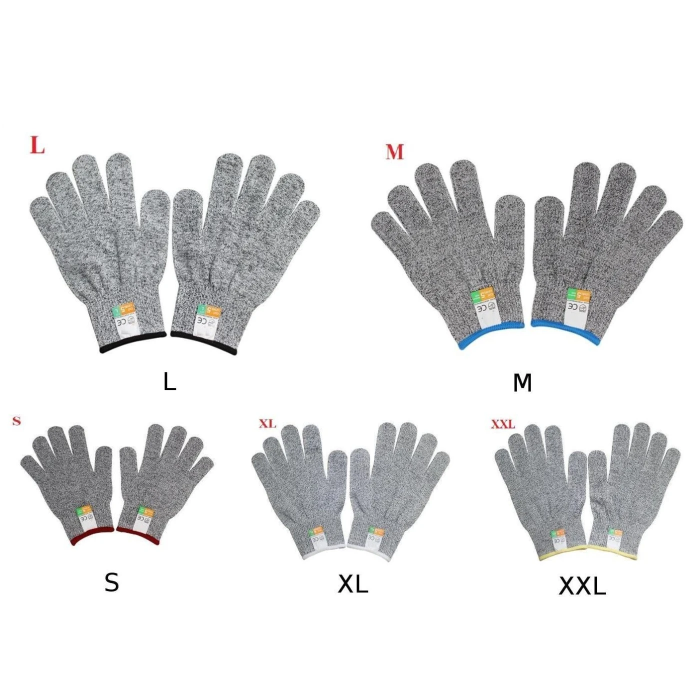Safety Gloves Cut Proof Stab Resistant Butcher Working Cooking Hand protector | Инструменты