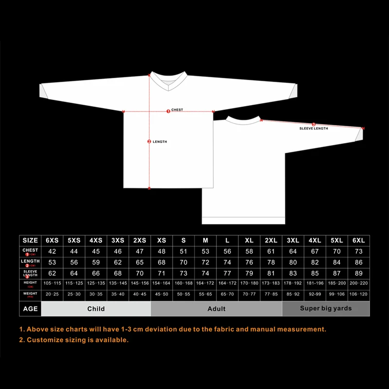 

Custom Off road Clothings Downhill Jersey MTB Motorcycle Jersey Men Mountain Bike Cycling Jersey Heat Transfer Print T-Shirt