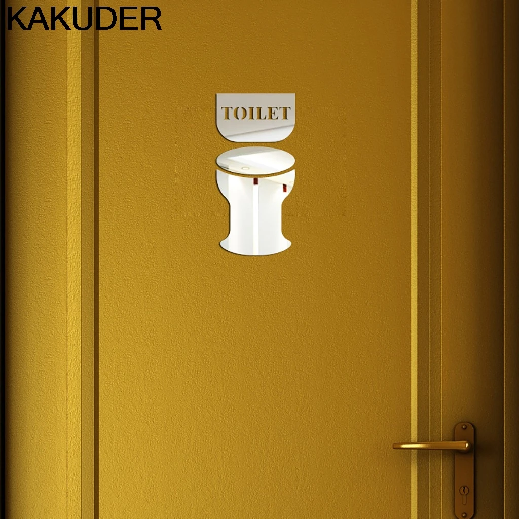 Наклейка на стену унитаза | Дом и сад