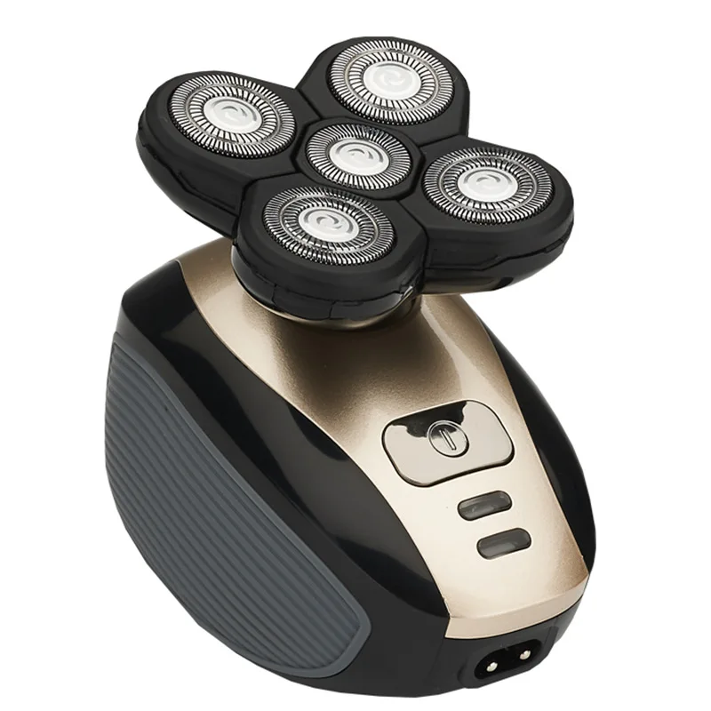 

5 In 1 Electric Shaver for Men Floating Five Blade Heads Electric Shaving Machine Rechargeable Razors Face Care Tools 38D