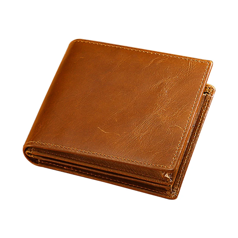 Мужские кошельки из коровьей кожи в стиле ретро многофункциональный