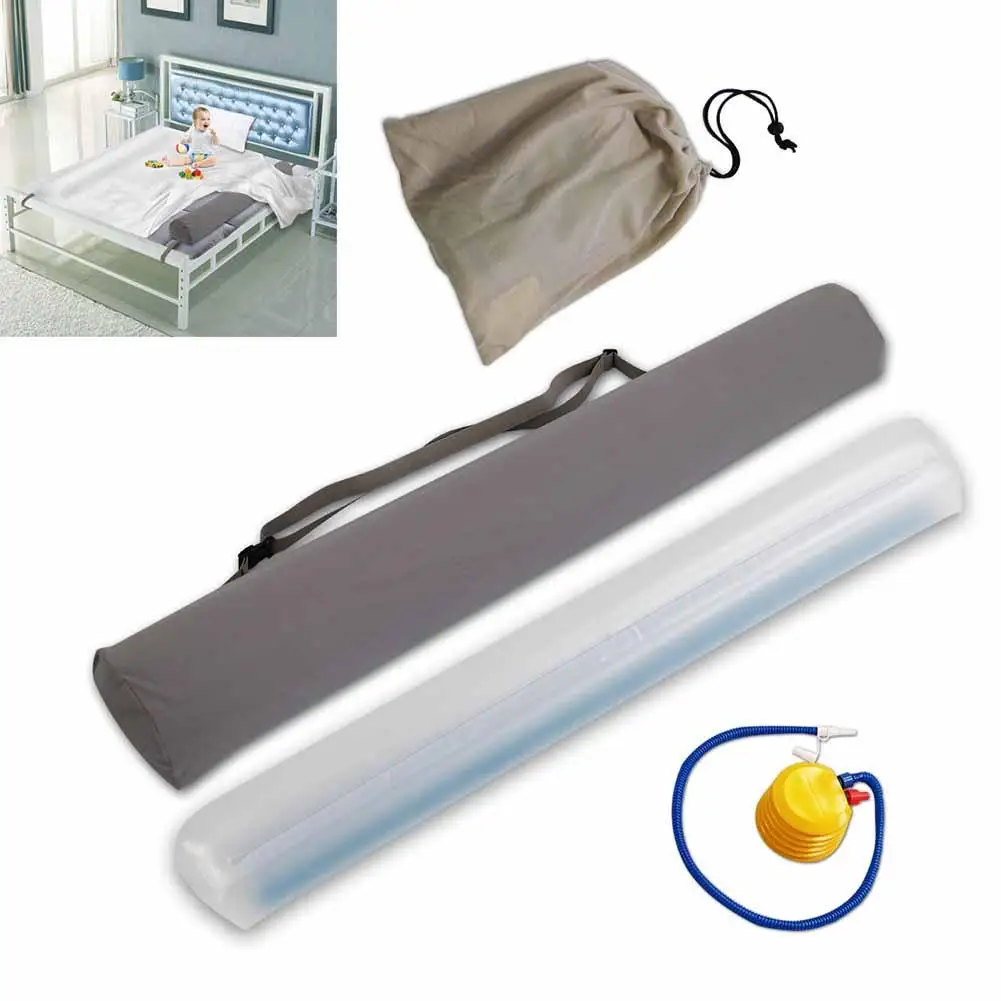 Безопасные Нескользящие бамперы для кровати для малышей, надувные водонепроницаемые рельсы для детской кроватки для дома и путешествий