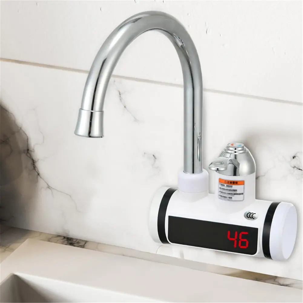 

Electric Kitchen Water Heater Tap EU/US Plug Tankless Instantaneous Hot Water Heater Faucet For Kitchen Bathroom Supplies