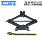 2 тонны 38,5 см автомобильный ножничный домкрат квадратный ключ подъемник шин замена шин храповой ключ простой в использовании Автомобильный аварийный