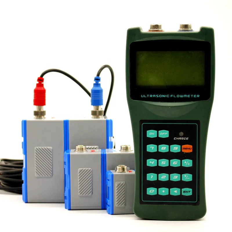 

Digital portable flow meter ultrasonic flowmeter