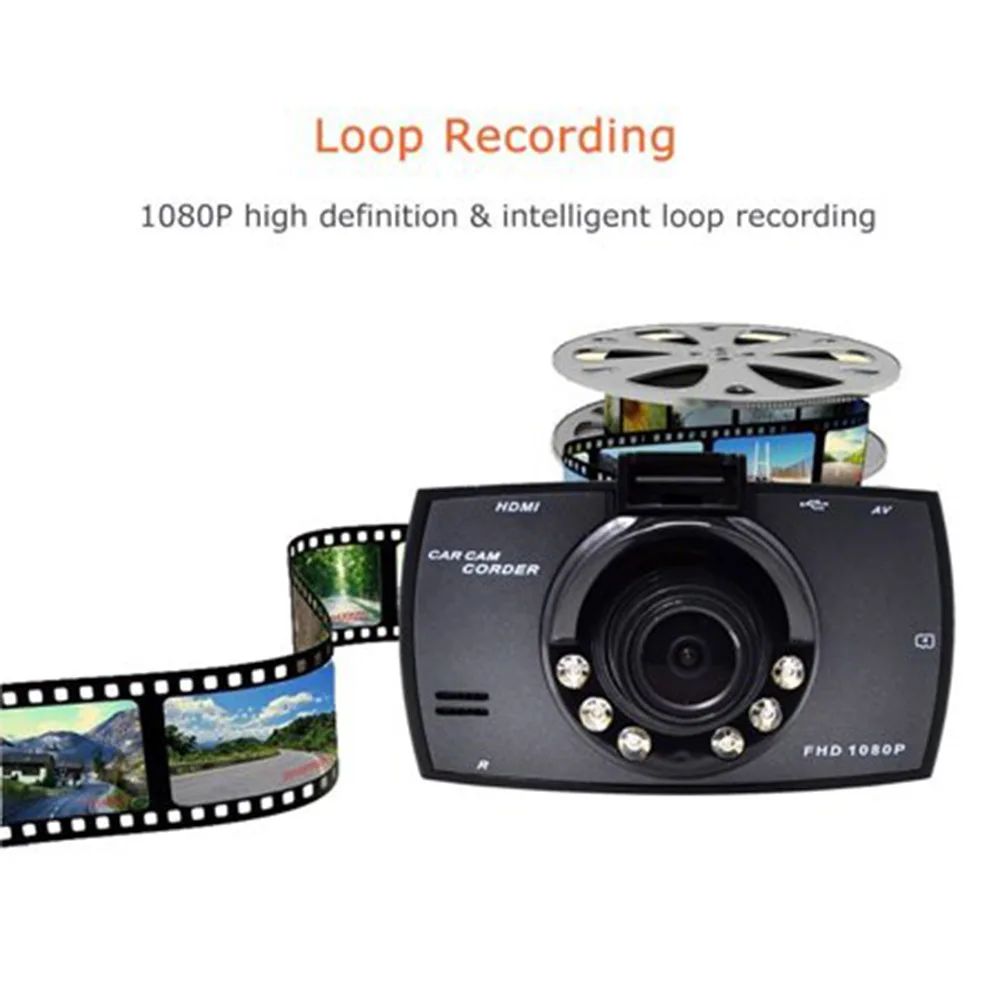 G30 2 4 &quotАвтомобильный видеорегистратор камера Full HD 1080P Автомобильный Dash Cam 120