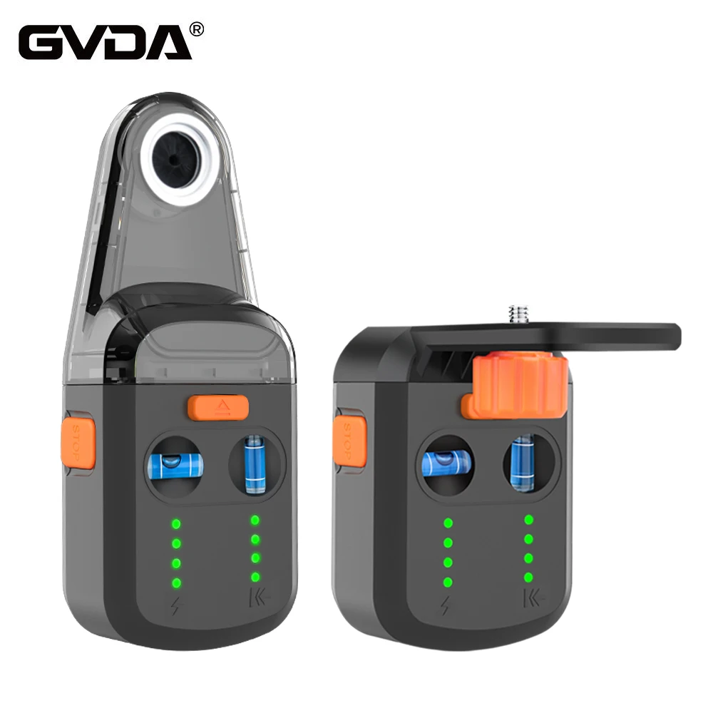 Коробка для сбора пыли GVDA для сверления, кронштейн с лазерным уровнем, Электрический пылесборник для электрической отвертки, кронштейн с L-образным всасыванием - изображение