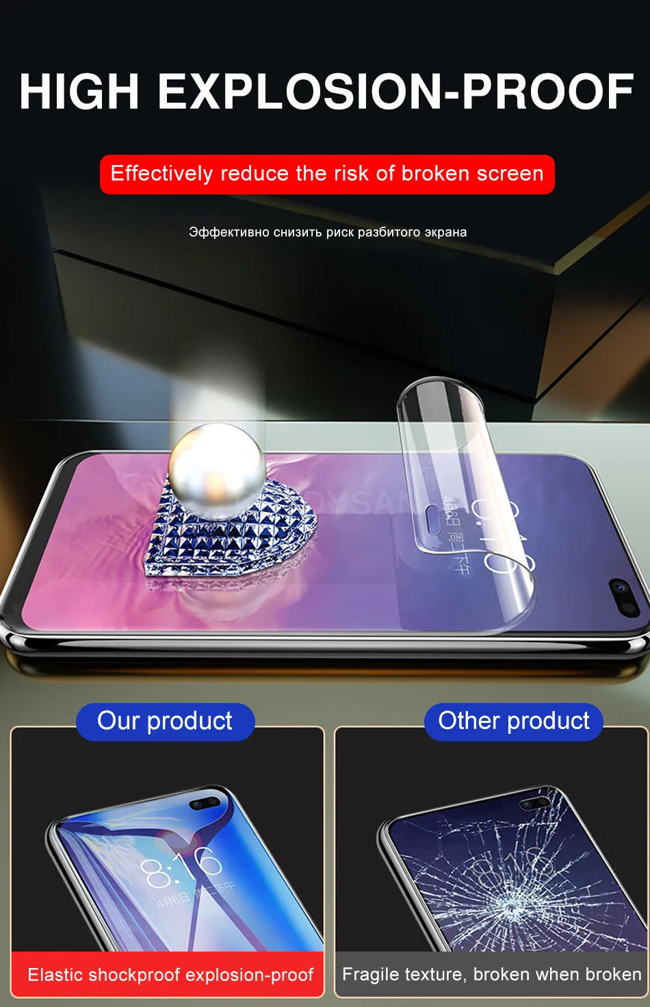 20d полностью Защитная Гидрогелевая пленка для Xiaomi Mi 9T Pro 8 Lite 9 SE A3 CC9e Pocophone F1 Защитная Гидрогелевая пленка