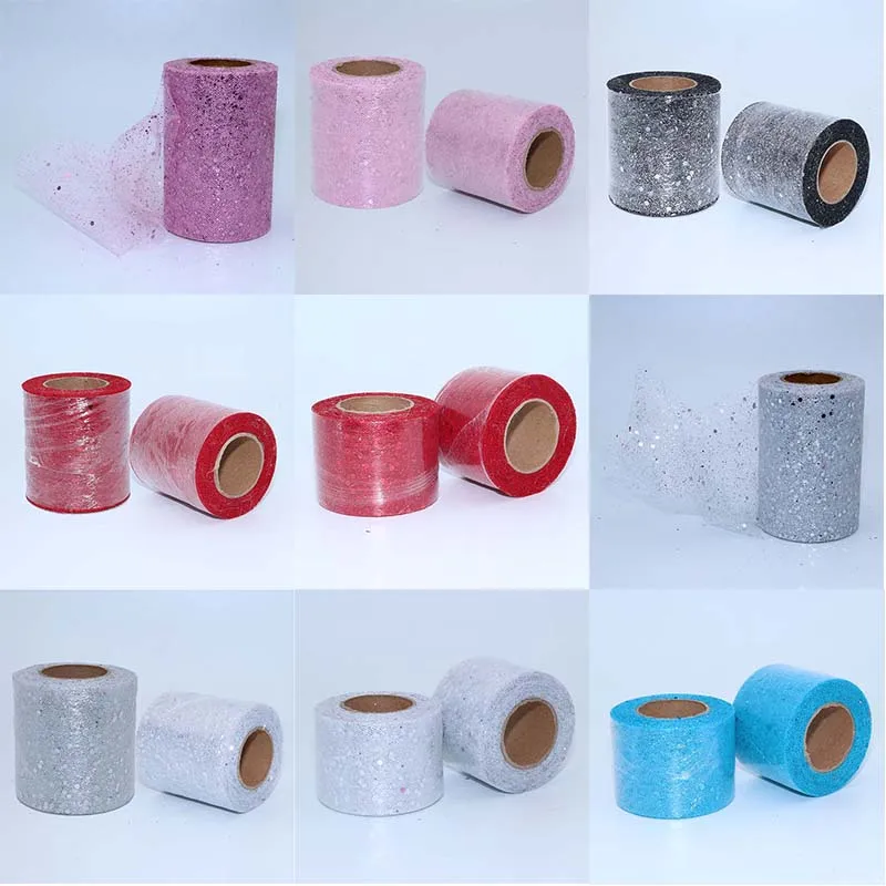 Блестящая ткань для платья-пачки 25 ярдов | Дом и сад