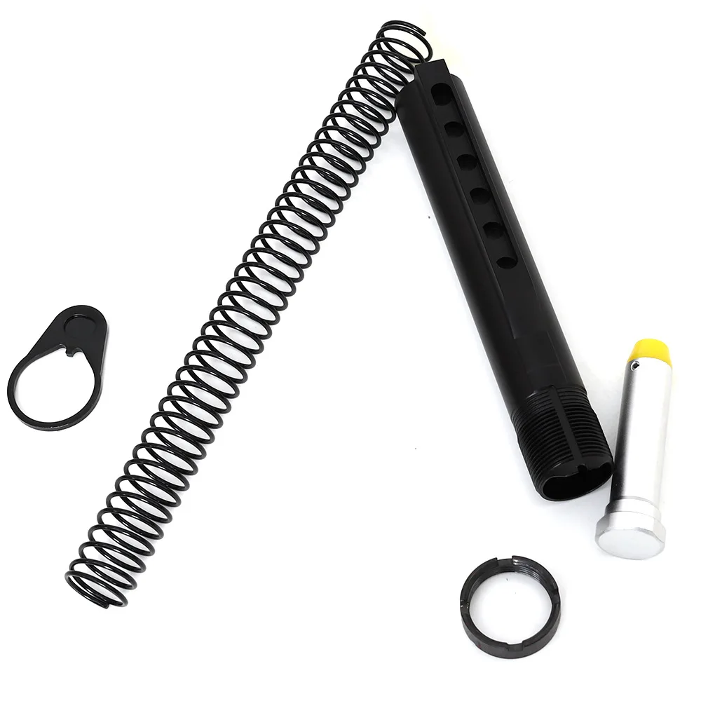 Тактическая защелка AR15 Военная спецификация 6 позиций буферная удлинительная трубка в сборе/комплект 5