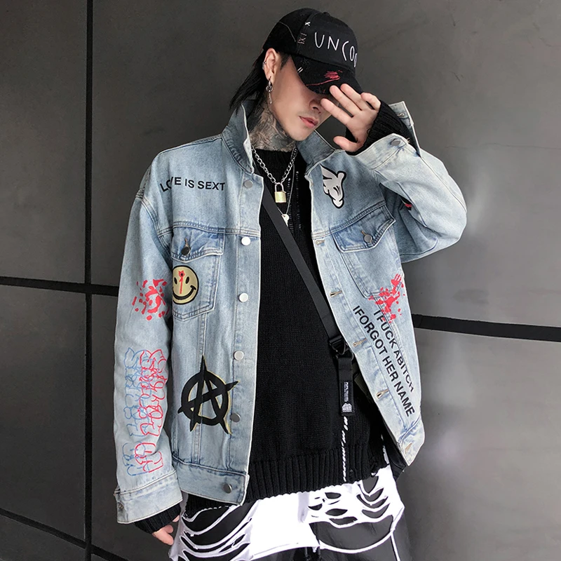 Осень 2019 мужские пальто в стиле Харадзюку мужская куртка большого размера