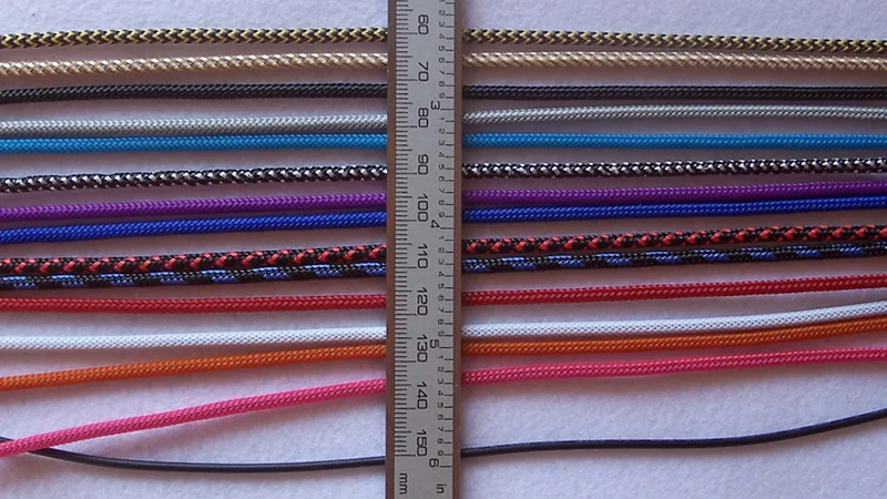 

2mm Braided Expandable Sleeve PET Tight Wire Wrap High Density Insulated Cable Harness Line Protector Cover Sheath Single Color