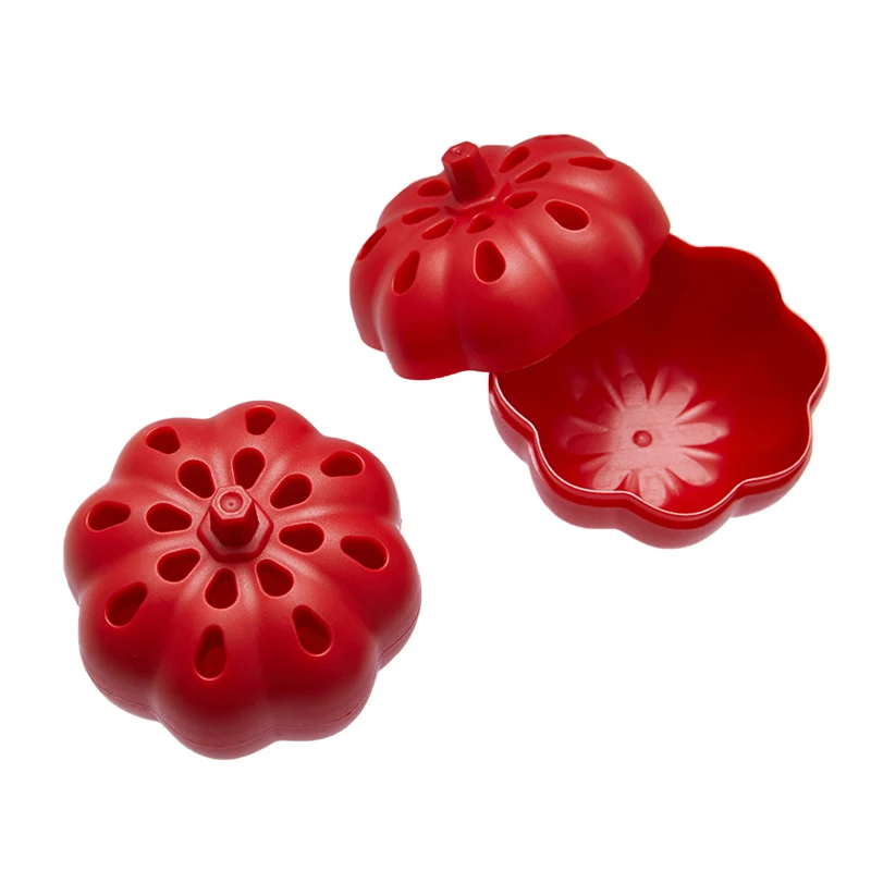 

Ловушка для мух в форме тыквы, безопасная Нетоксичная приманка для фруктов, для кухни, домашний прибор для уничтожения мух, кухонный инструм...